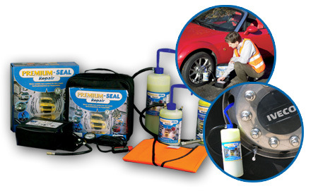 PREMIUM-SEAL Repair Reifenpannenset, PREMIUM-SEAL Pannenset, PREMIUM-SEAL  Reifendichtmittel: PREMIUM-SEAL AIO Comfort Plus for cars